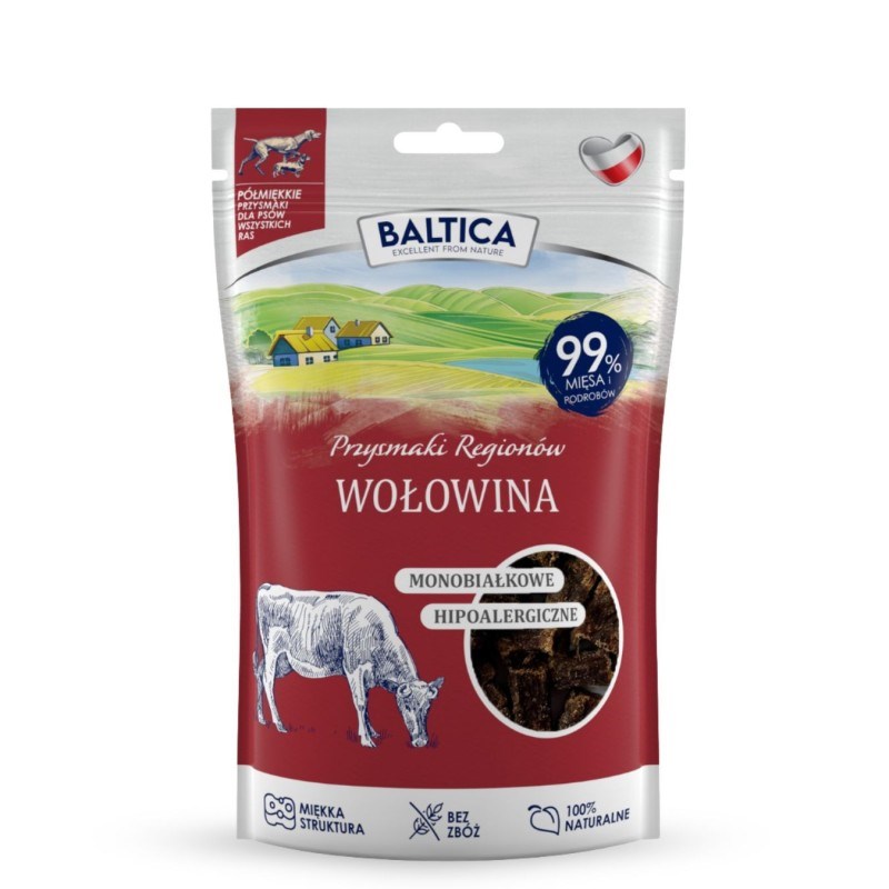 BALTICA Przysmaki regionów Monoprotein Beef -