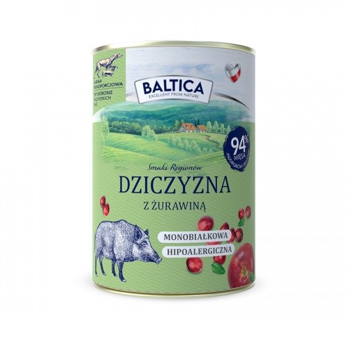 BALTICA  Smaki regionów Venison with cranberries