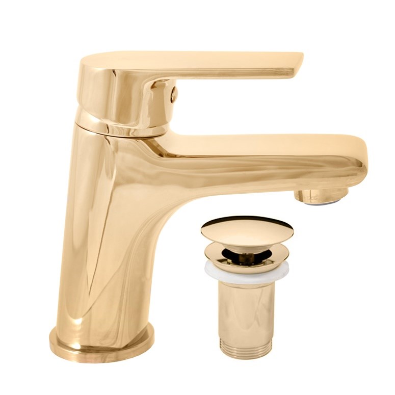 No name BASIN MIXW/POP-UP WASTE GOLD