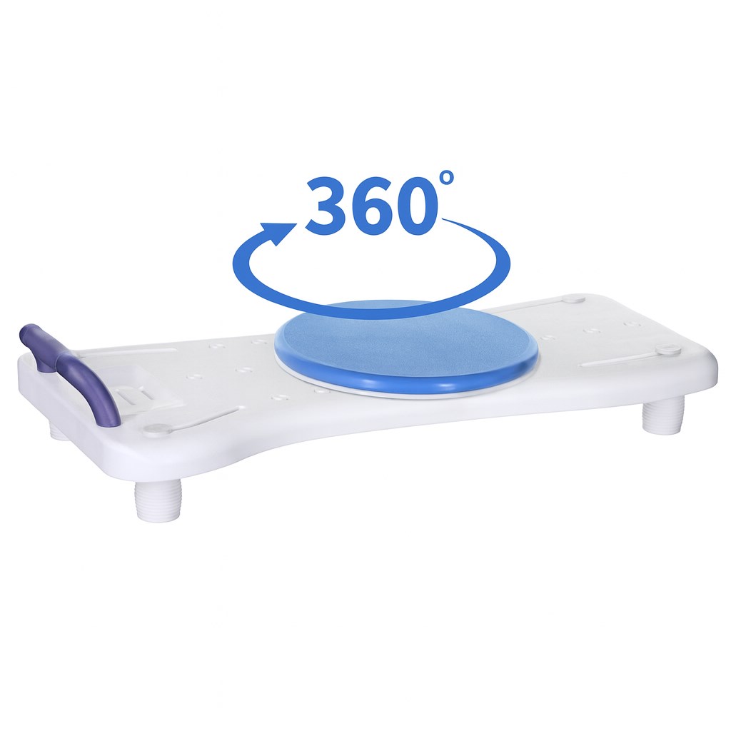 ActionMed Bath bench with handle |