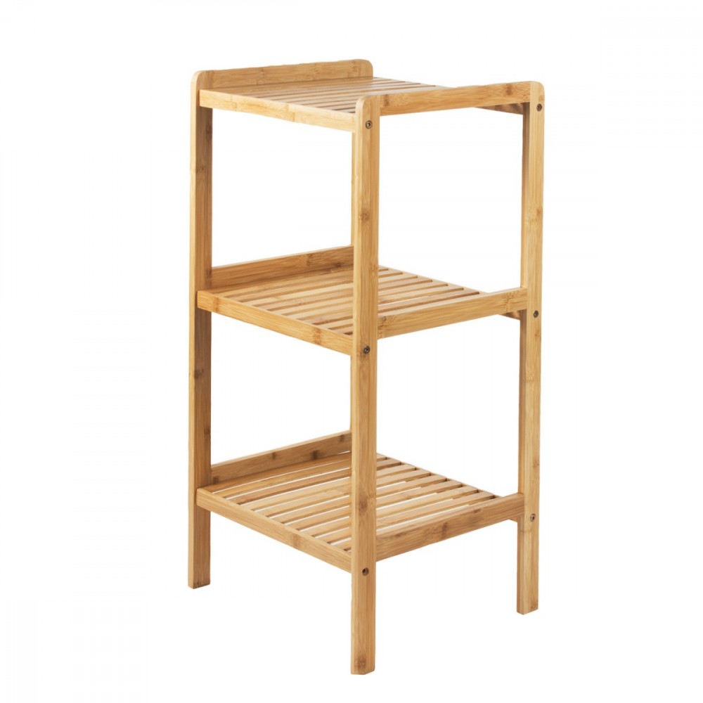 GreenBlue Bathroom Bamboo Storage Rack 3