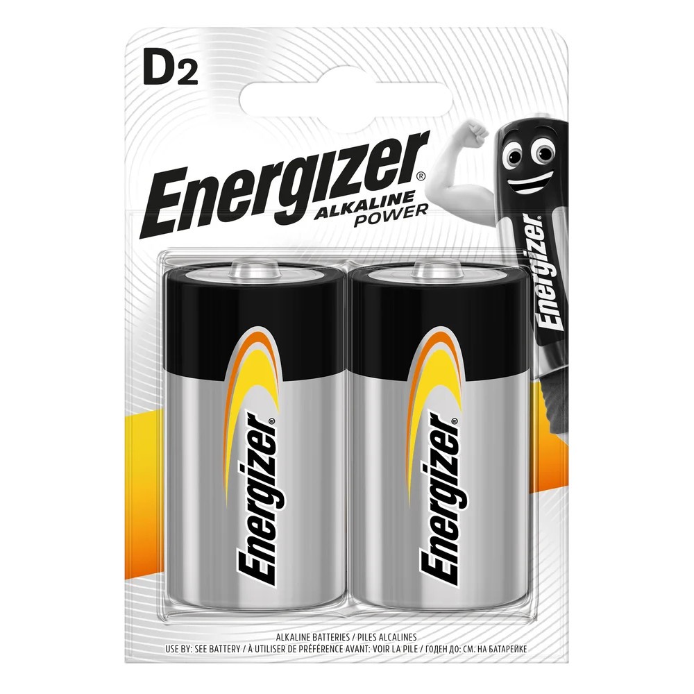 ENERGIZER  BATTERIES ALKALINE POWER D E95/