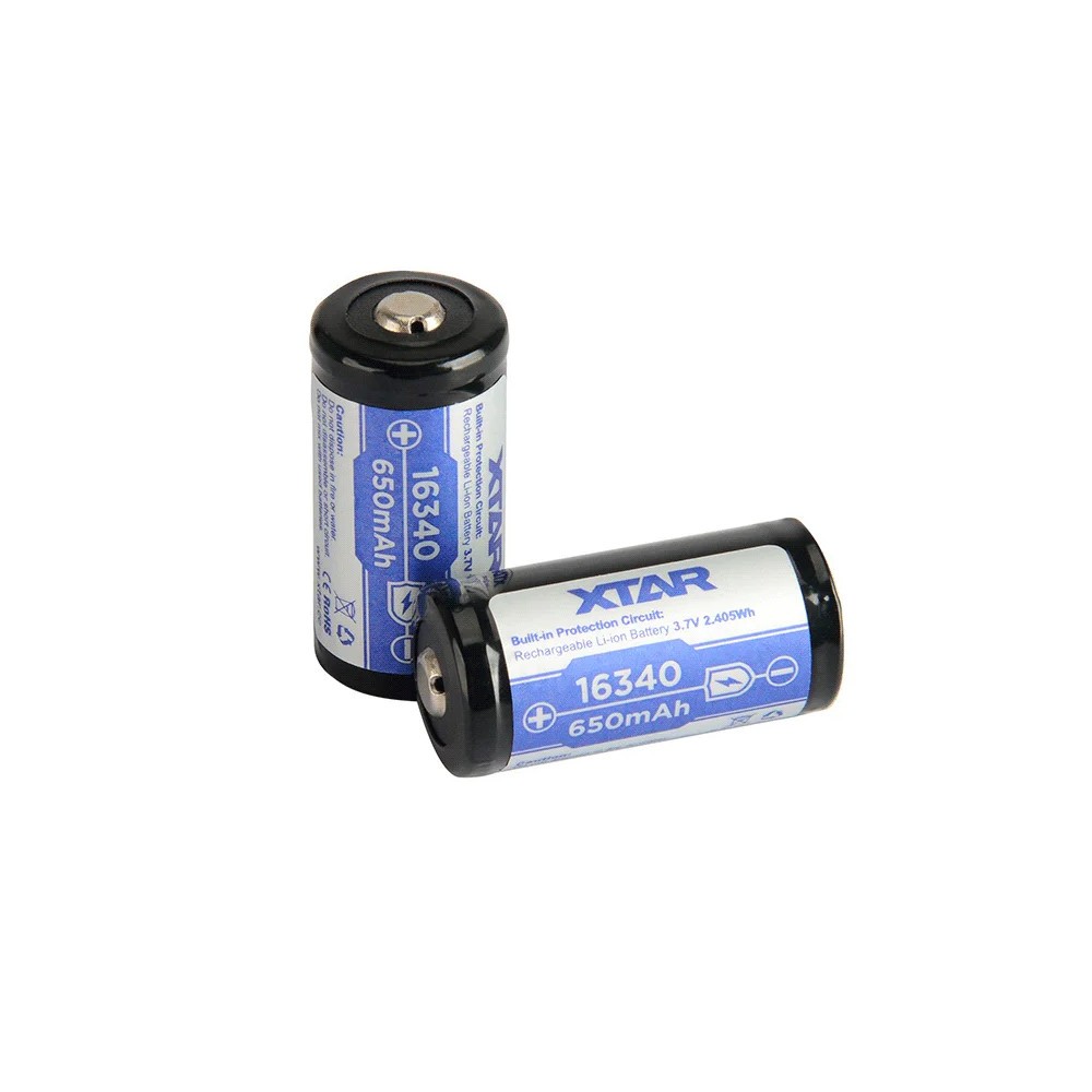 XTAR Battery 16340 3,7V Li-ion