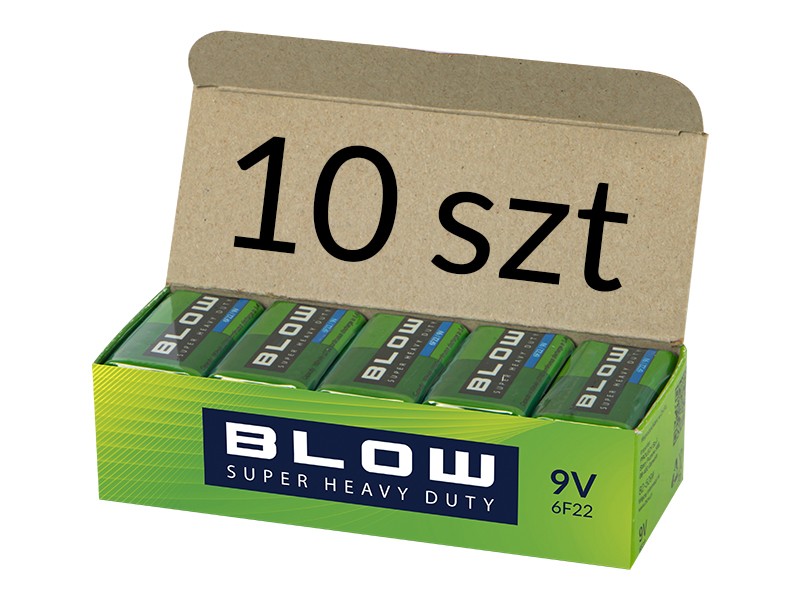 BLOW Battery 9V 6F22 Super Heavy