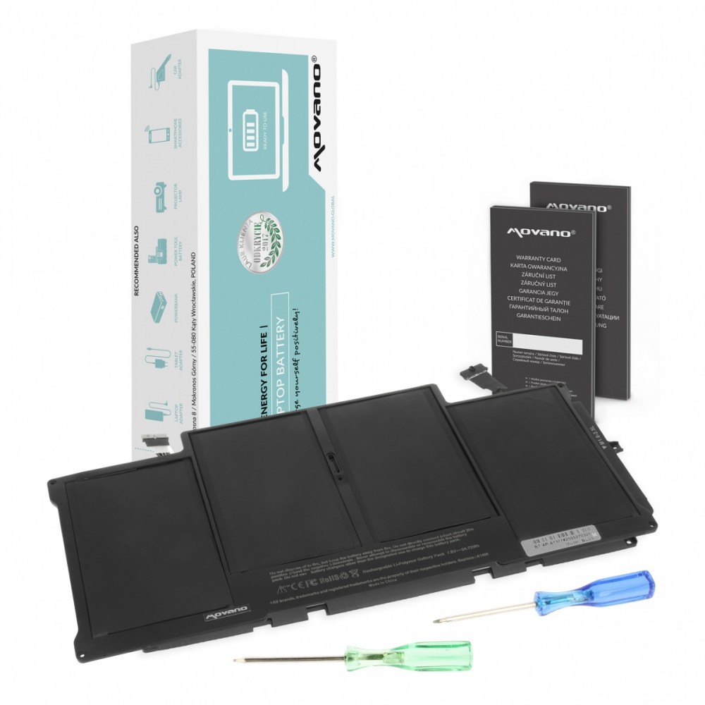 Movano  Battery A1377 for Apple MacBook