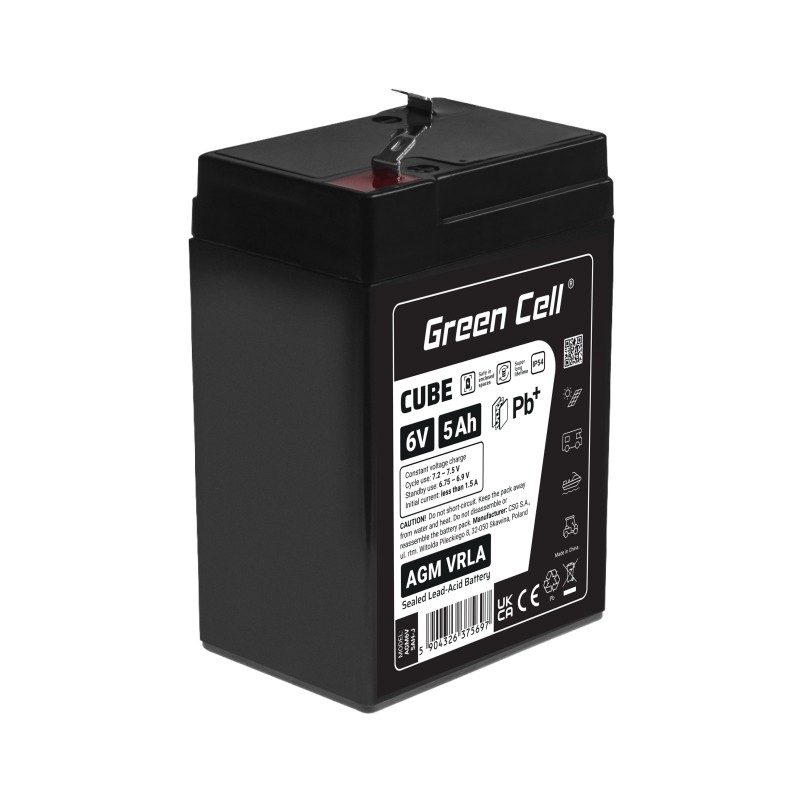 GREEN CELL  Battery AGM VRLA 6V
