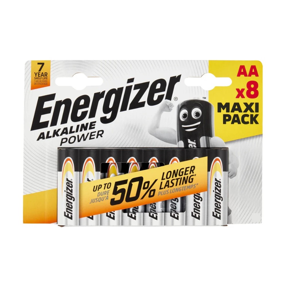 ENERGIZER Battery Alkaline Power AA E91