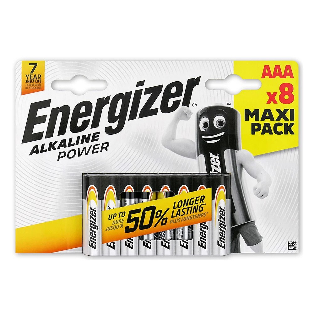 ENERGIZER Battery Alkaline Power AAA E92