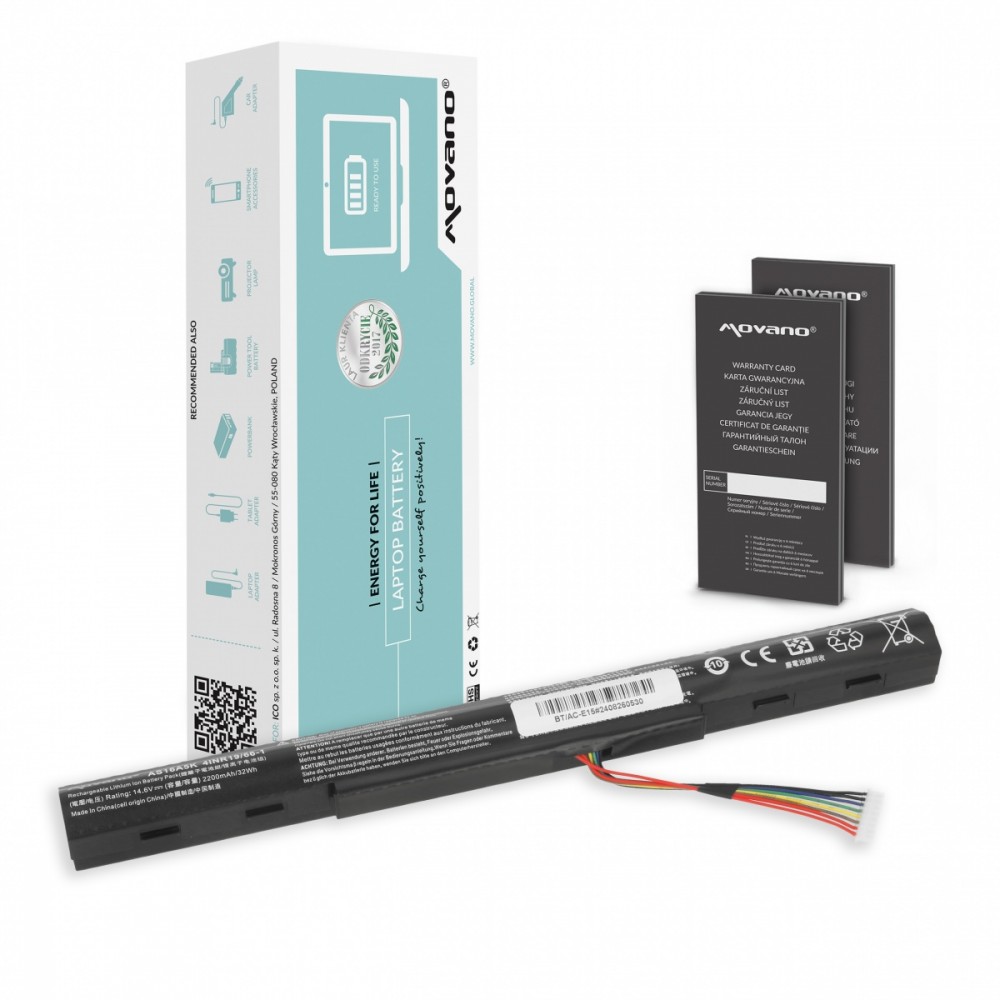 Movano  Battery AS16A5K AS16A7K AS16A8K for