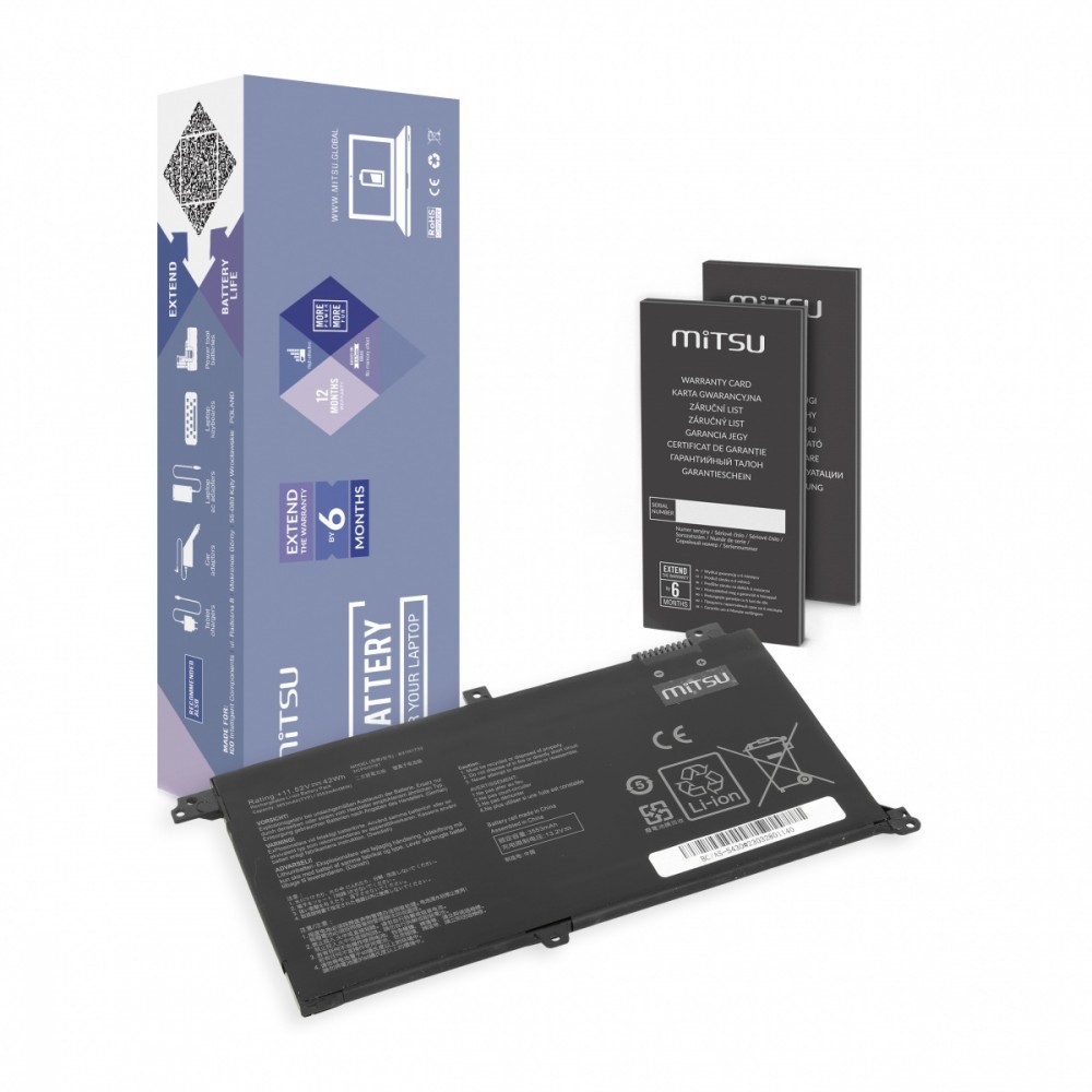 Mitsu Battery Asus B31N1732 VIVOBOOK S430