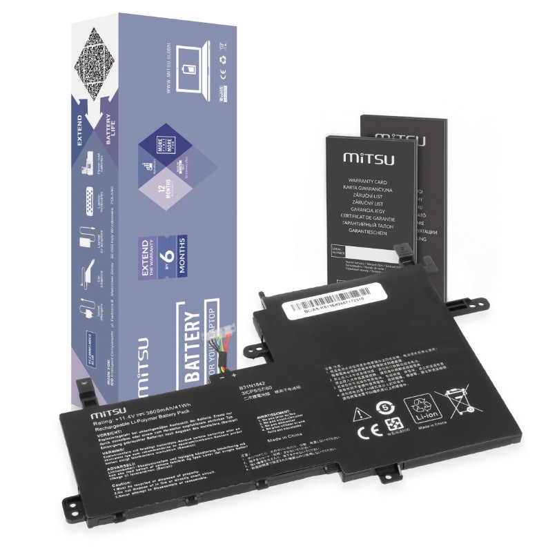 Mitsu  Battery B31N1842 for Asus Vivobook