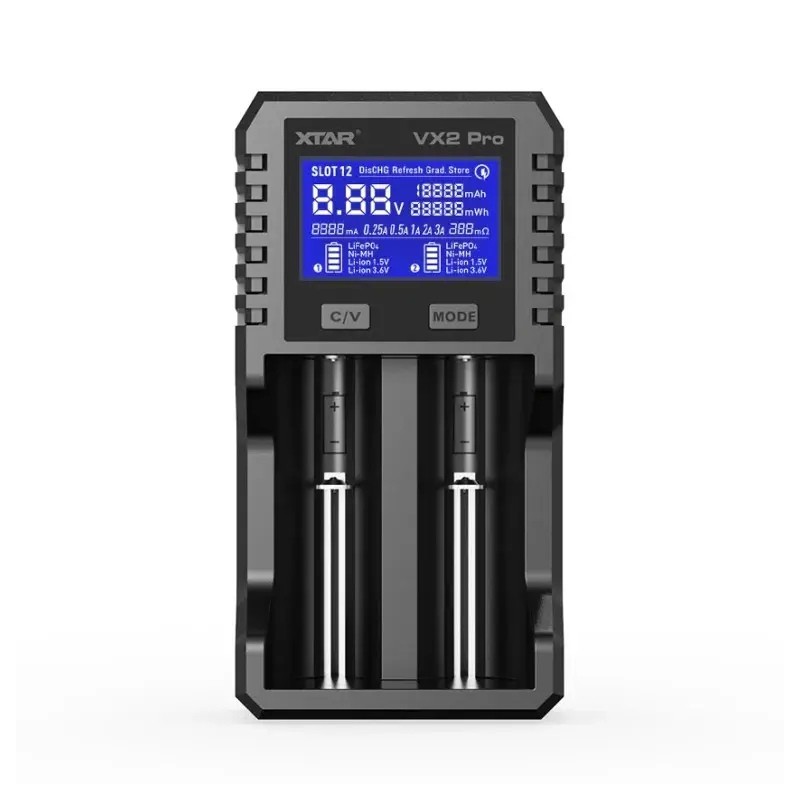 XTAR Battery charger LI-ION, LI-FEPO4, NI-MH