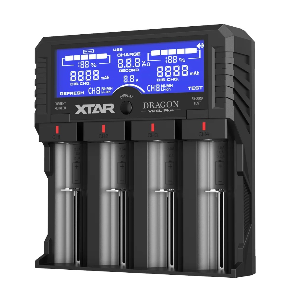 XTAR  Battery charger LI-ION, NI-MH, NI-CD