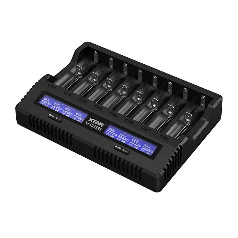 XTAR Battery charger LI-ION, NI-MH VC8S