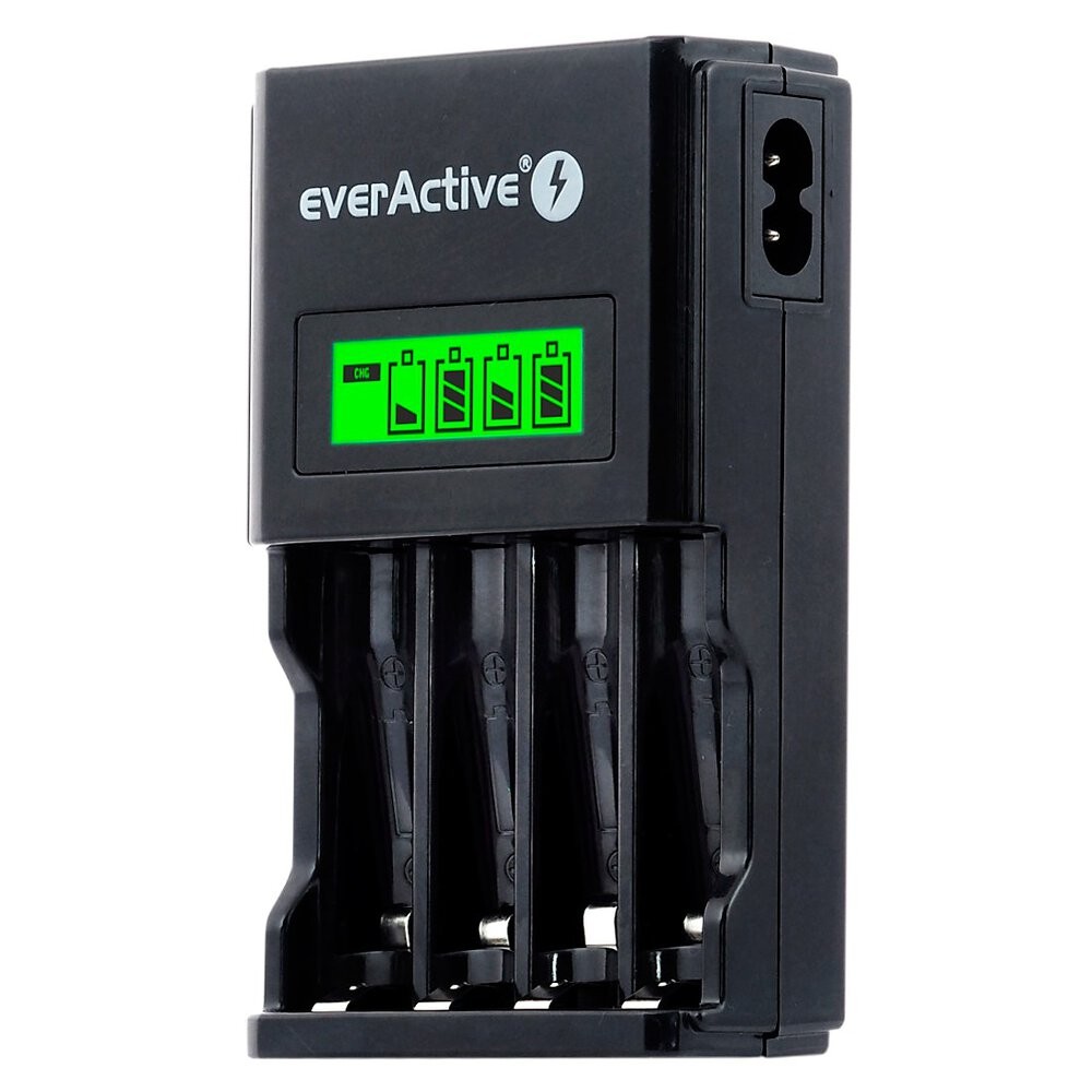 EverActive BATTERY CHARGER NC-450 BLACK EDITION