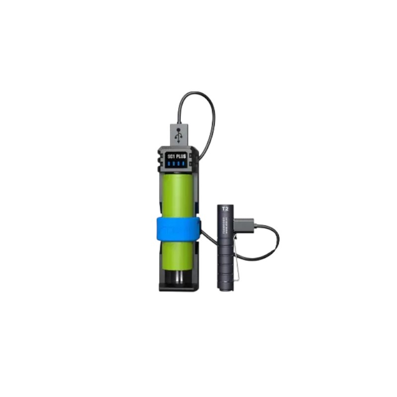 XTAR Battery charger powerbank USB-C SC1+