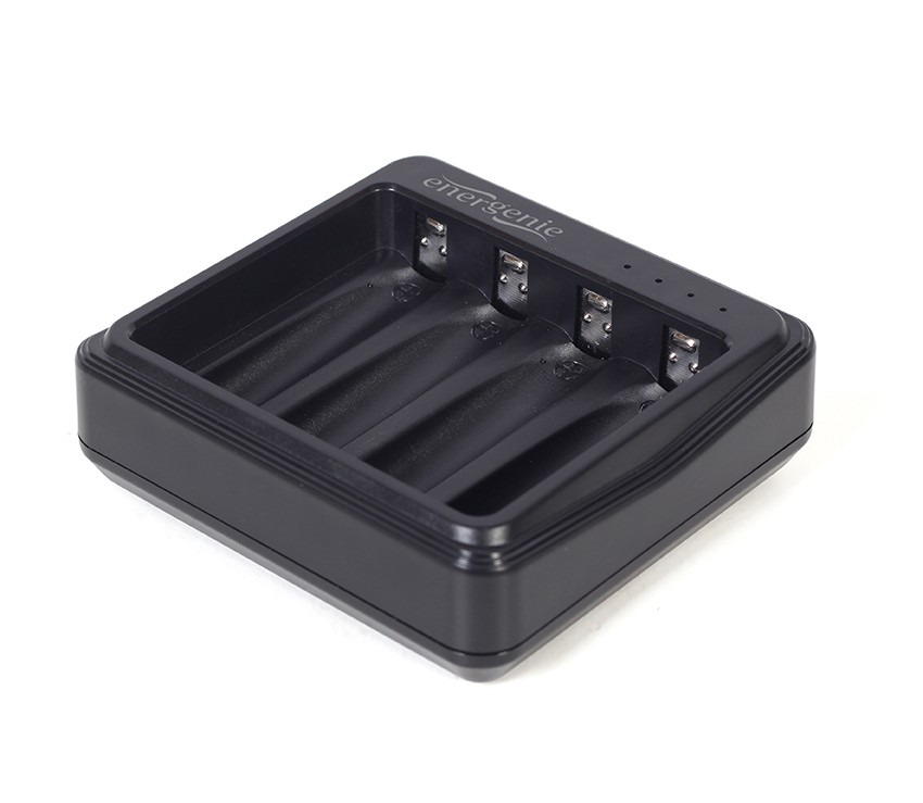 Gembird Battery charger USB AA/AAA black