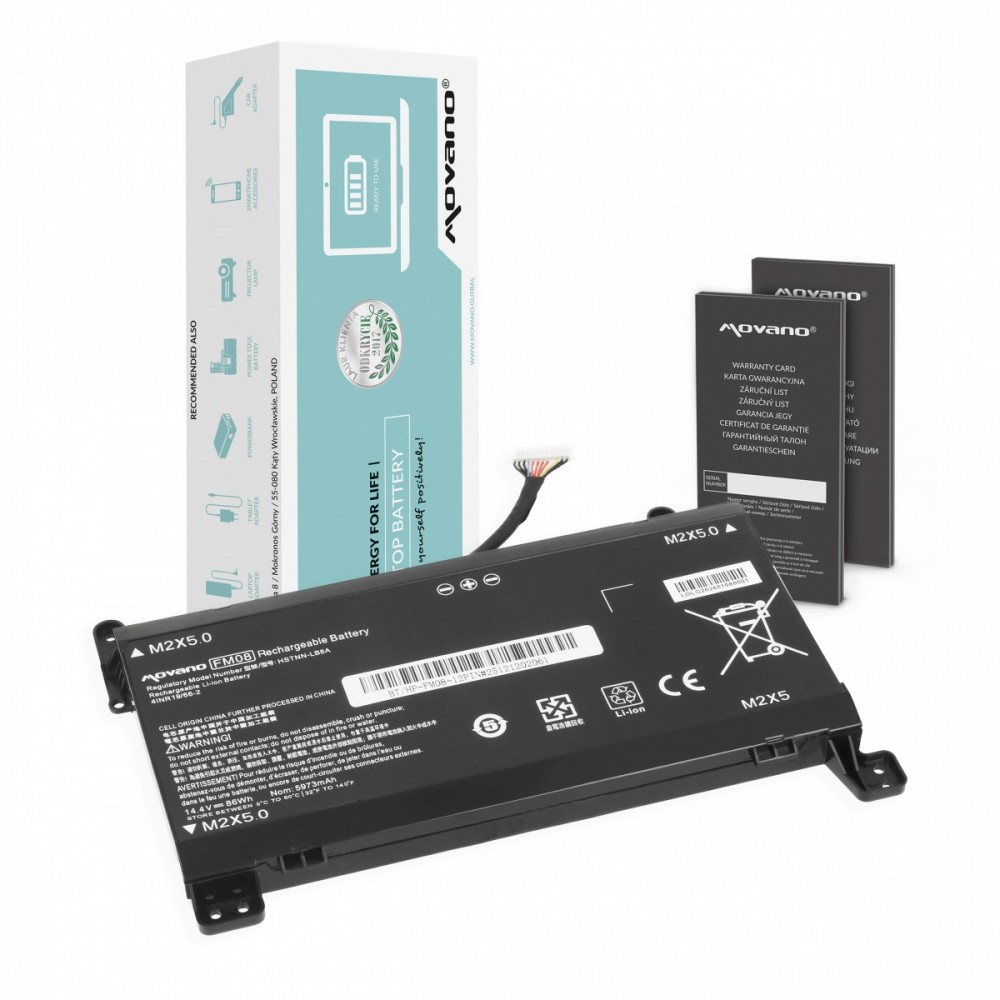 Movano  Battery FM08 TPN-Q195 for HP