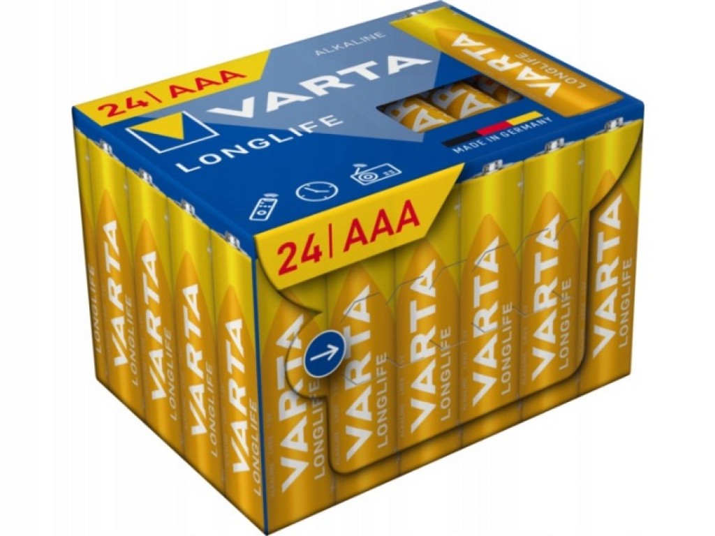 Varta  Battery R3(AAA) Longlife Power 24szt