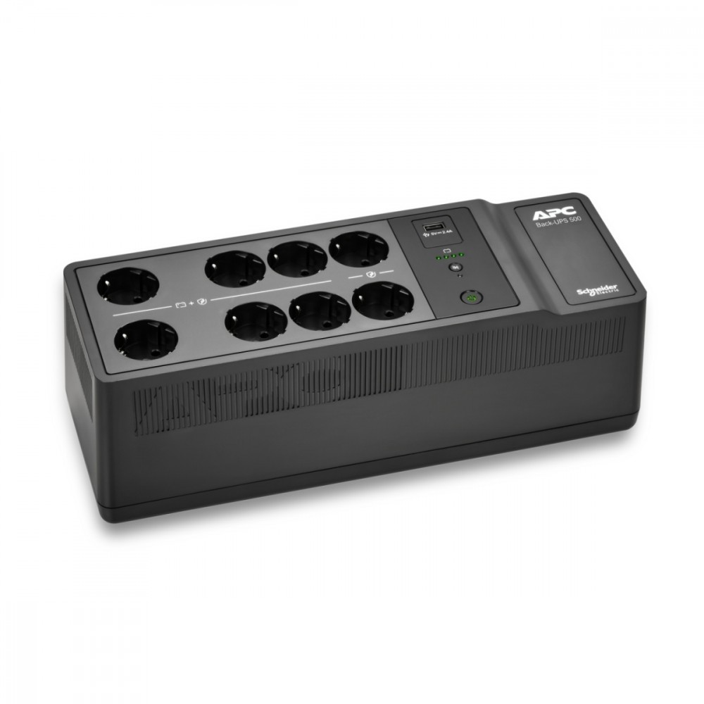 APC  BE500G2-GR  Back-UPS 500VA 8 schuko