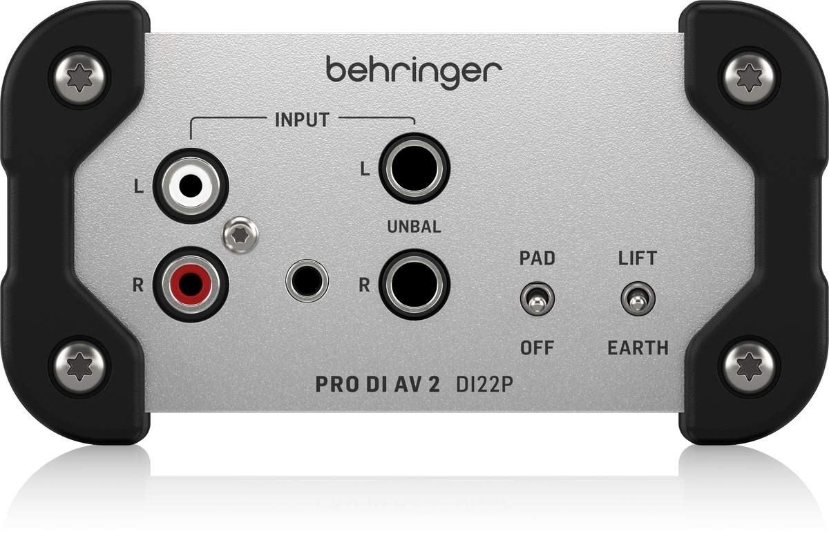 Behringer DI22P DI-box pasywny stereo |