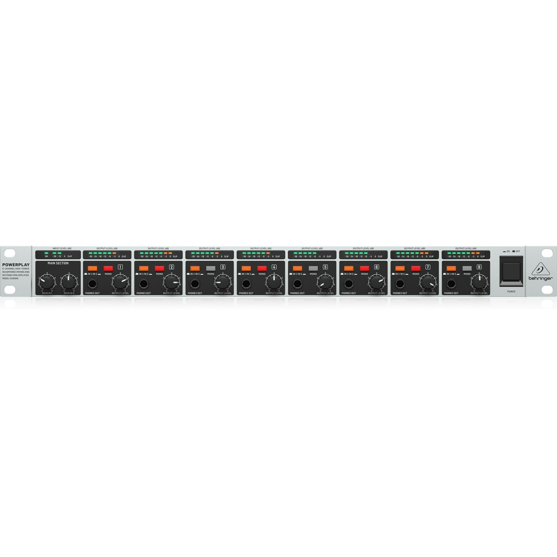 Behringer HA8000 V2 Wzmacniacz słuchawkowy |