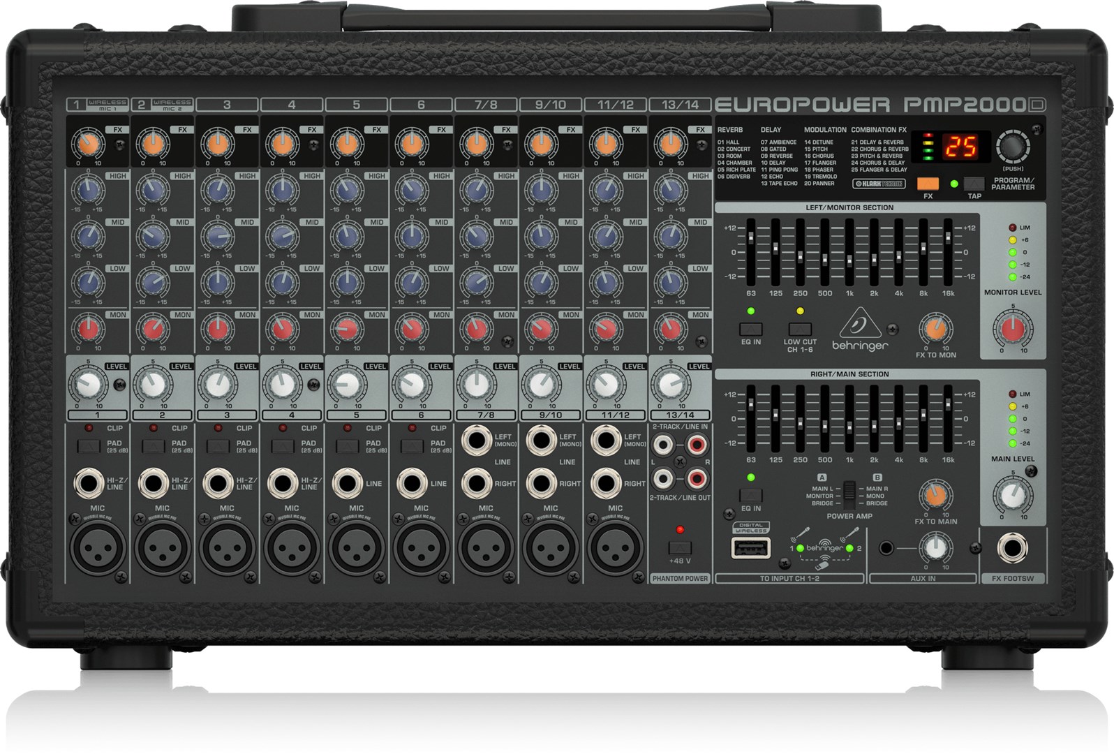 Behringer PMP2000D Powermikser | 000-B6B01-00010 |
