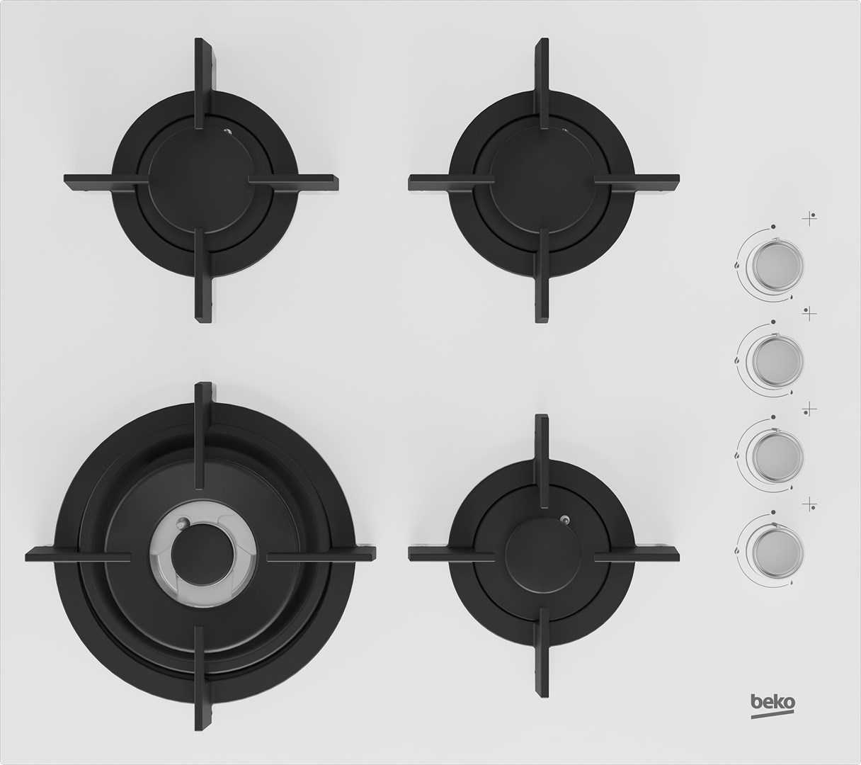 Beko  HILW64122SW Built-in gas hob 60