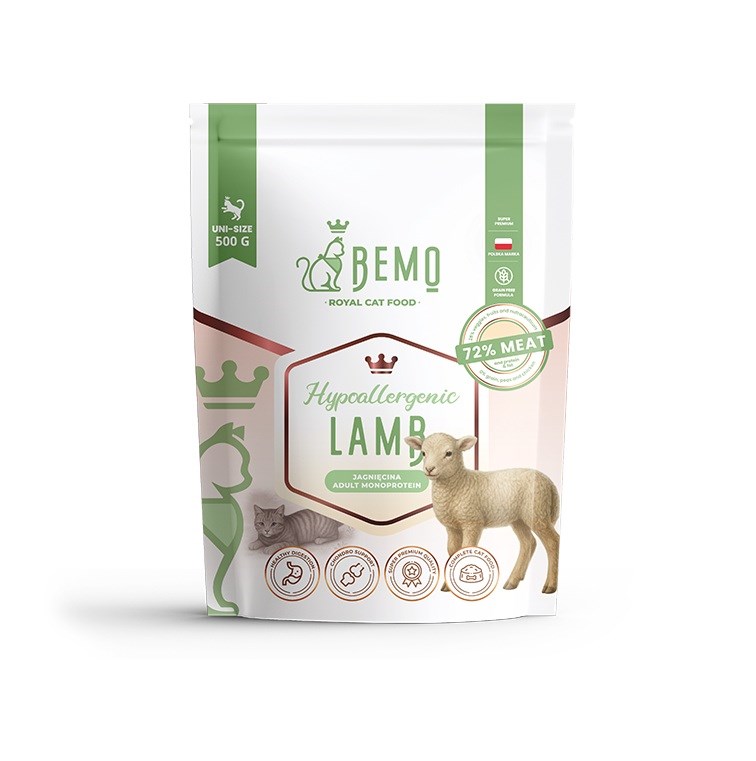 BEMO  Cat Hypoallergenic Lamb - dry