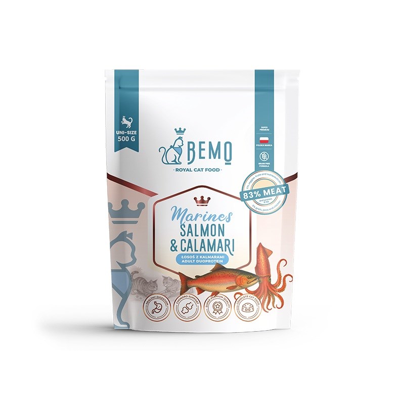 BEMO Cat Marines Salmon & Calamari