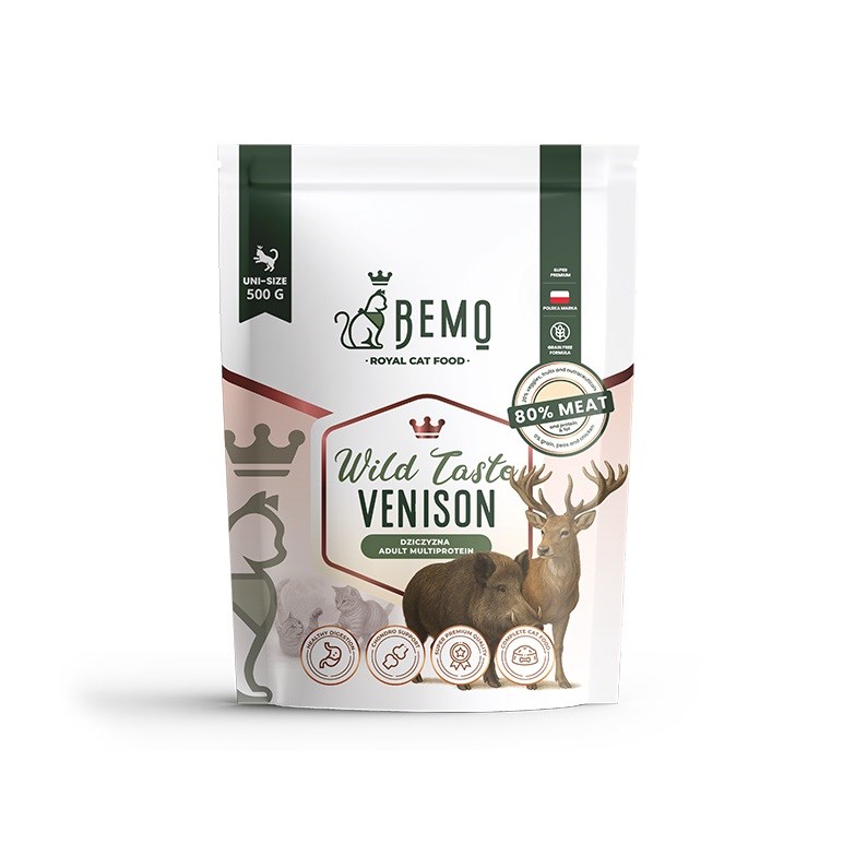 BEMO Cat Wild Taste Venison -
