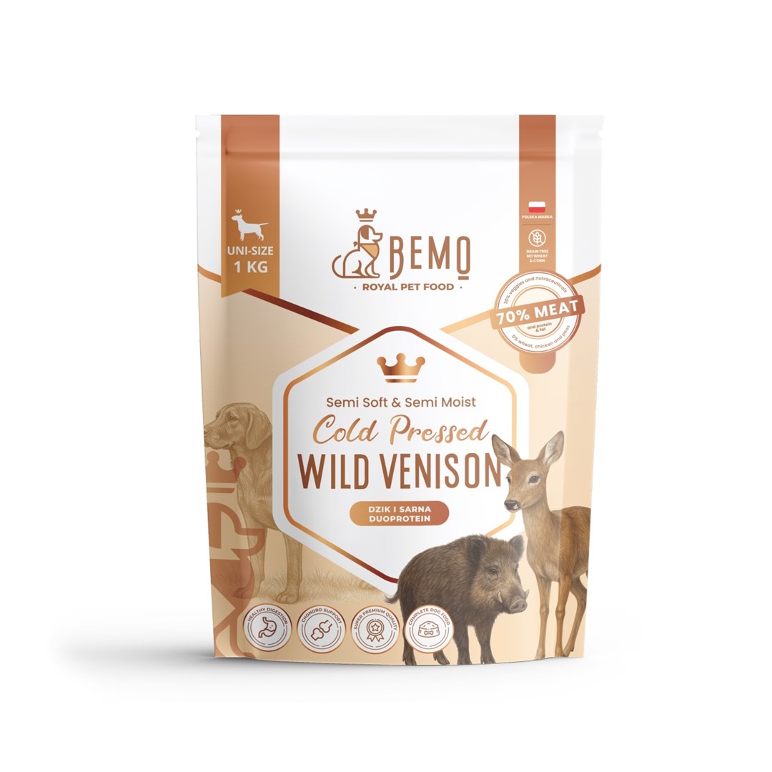 BEMO  Cold Pressed Wild Venison -
