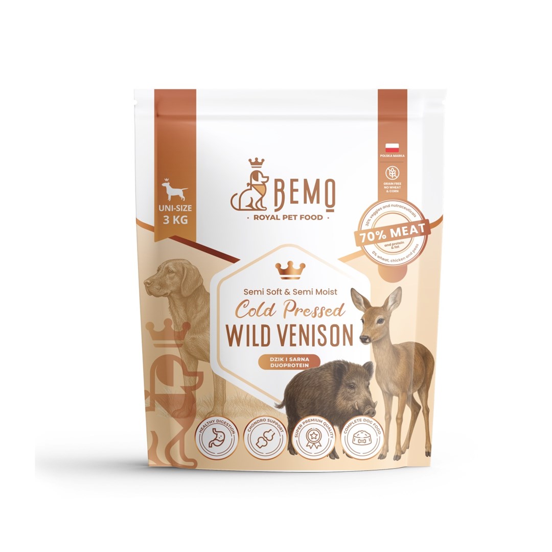 BEMO  Cold Pressed Wild Venison -