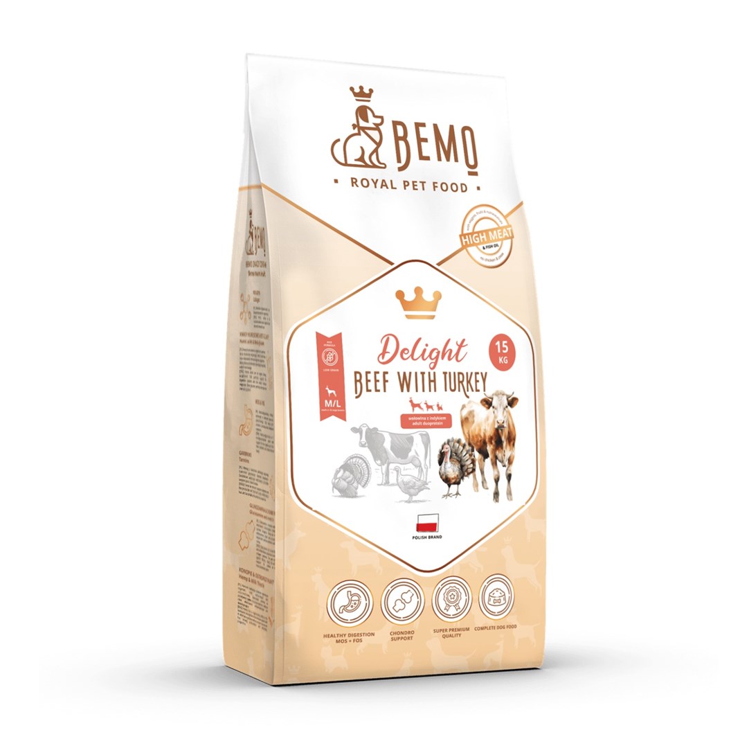 BEMO  Delight Beef with turkey -
