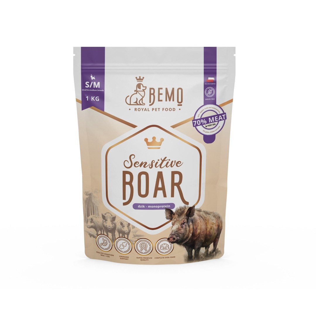 BEMO Sensitive Boar Small/Medium Mono -