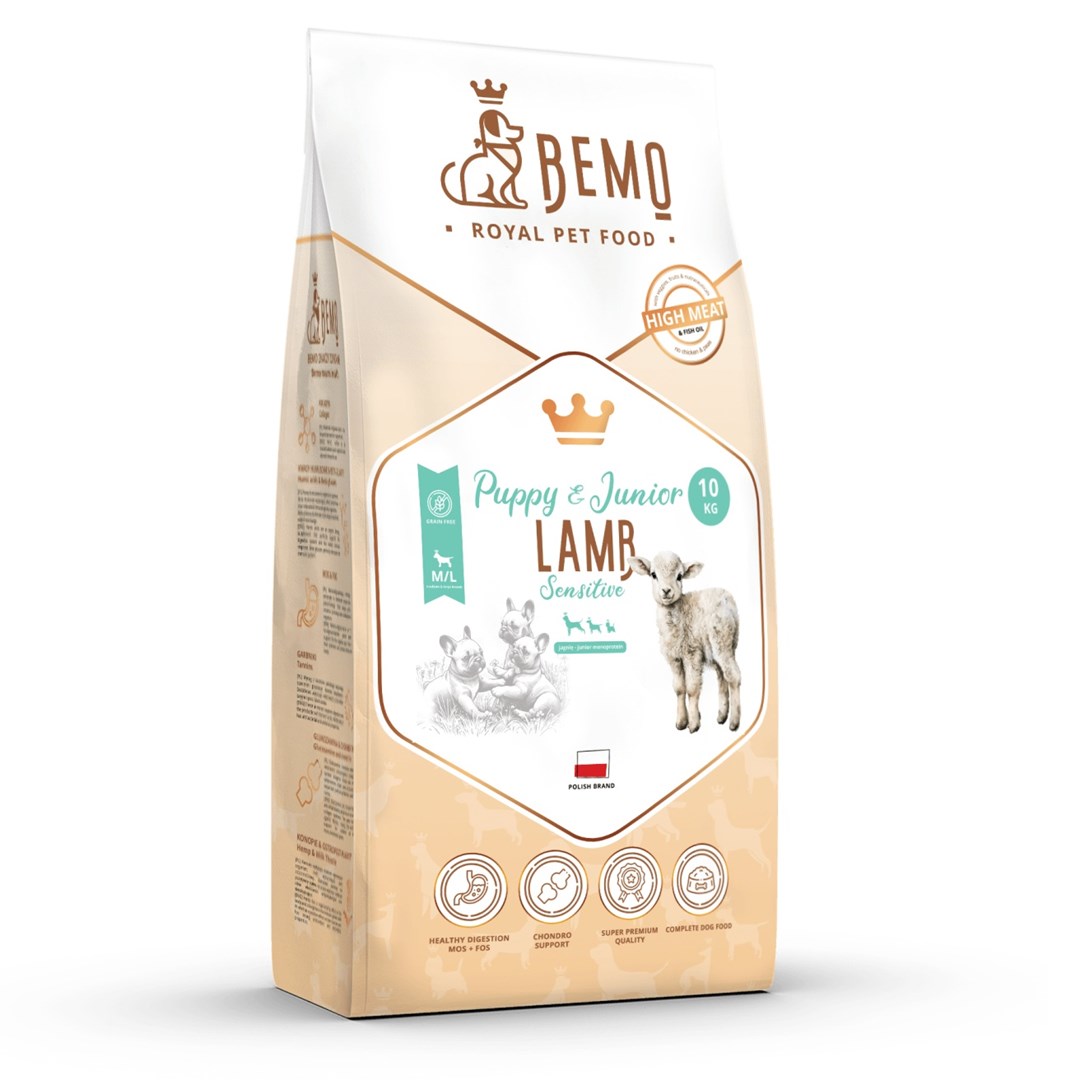 BEMO  Sensitive Junior Lamb Medium/Large Mono