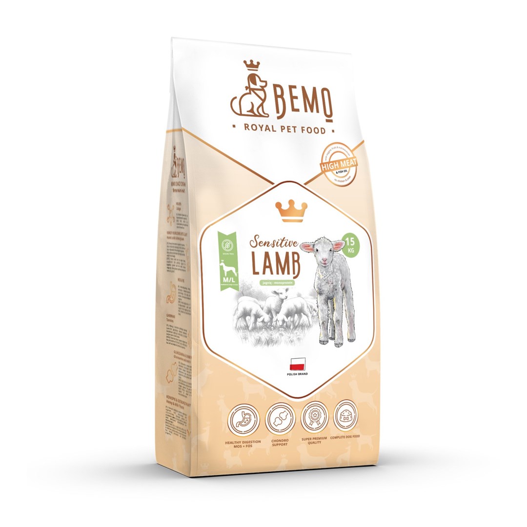 BEMO Sensitive Lamb Medium/Large Mono -