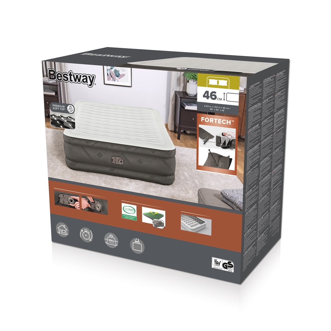 BESTWAY Fortech Air Mattress Queen with