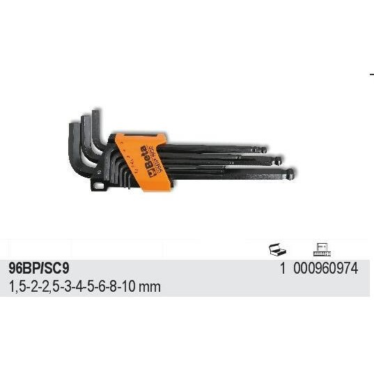 Beta WRENCH IM.9pcs./1,5-10mm/