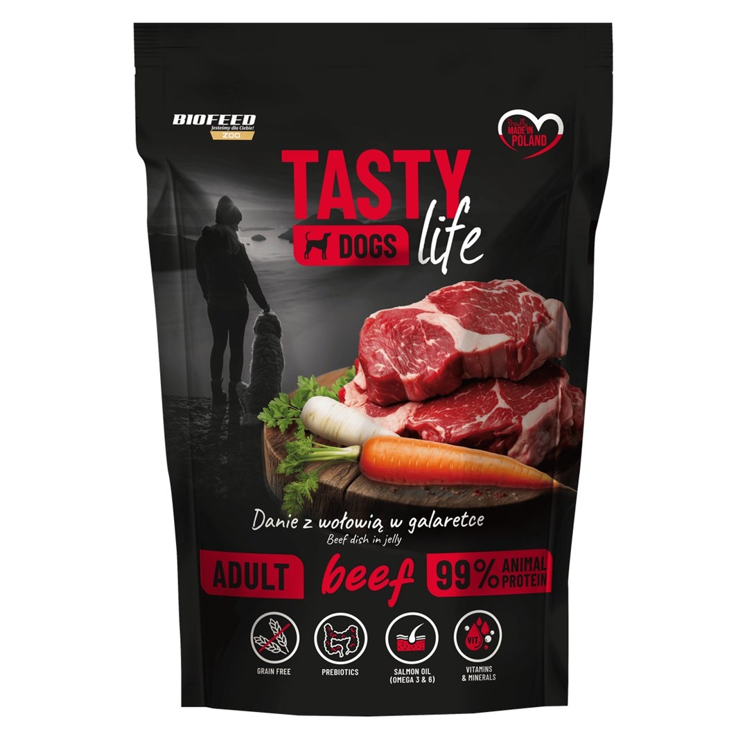 BIOFEED Tasty Dogs Life Beef -
