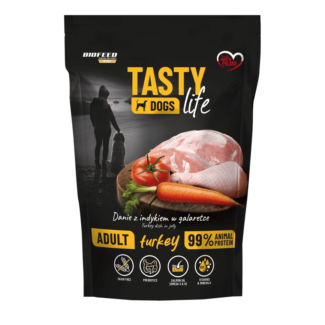 BIOFEED Tasty Dogs Life Turkey -