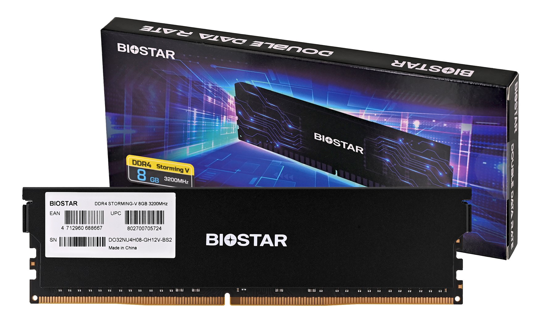 BIOSTAR  DDR4 Storming V memory module