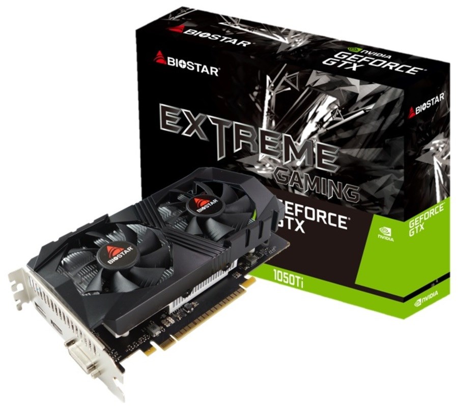 BIOSTAR GeForce GTX1050Ti NVIDIA GeForce GTX