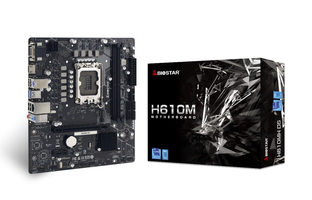 BIOSTAR  H610MH D5 motherboard | H610MH