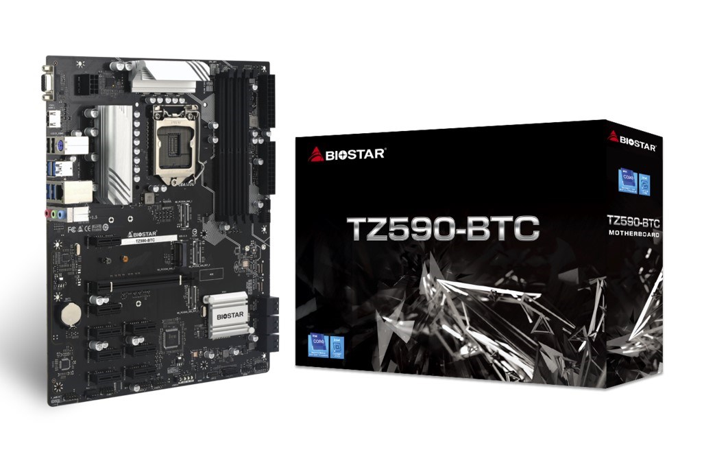 BIOSTAR  TZ590-BTC motherboard | TZ590-BTC |