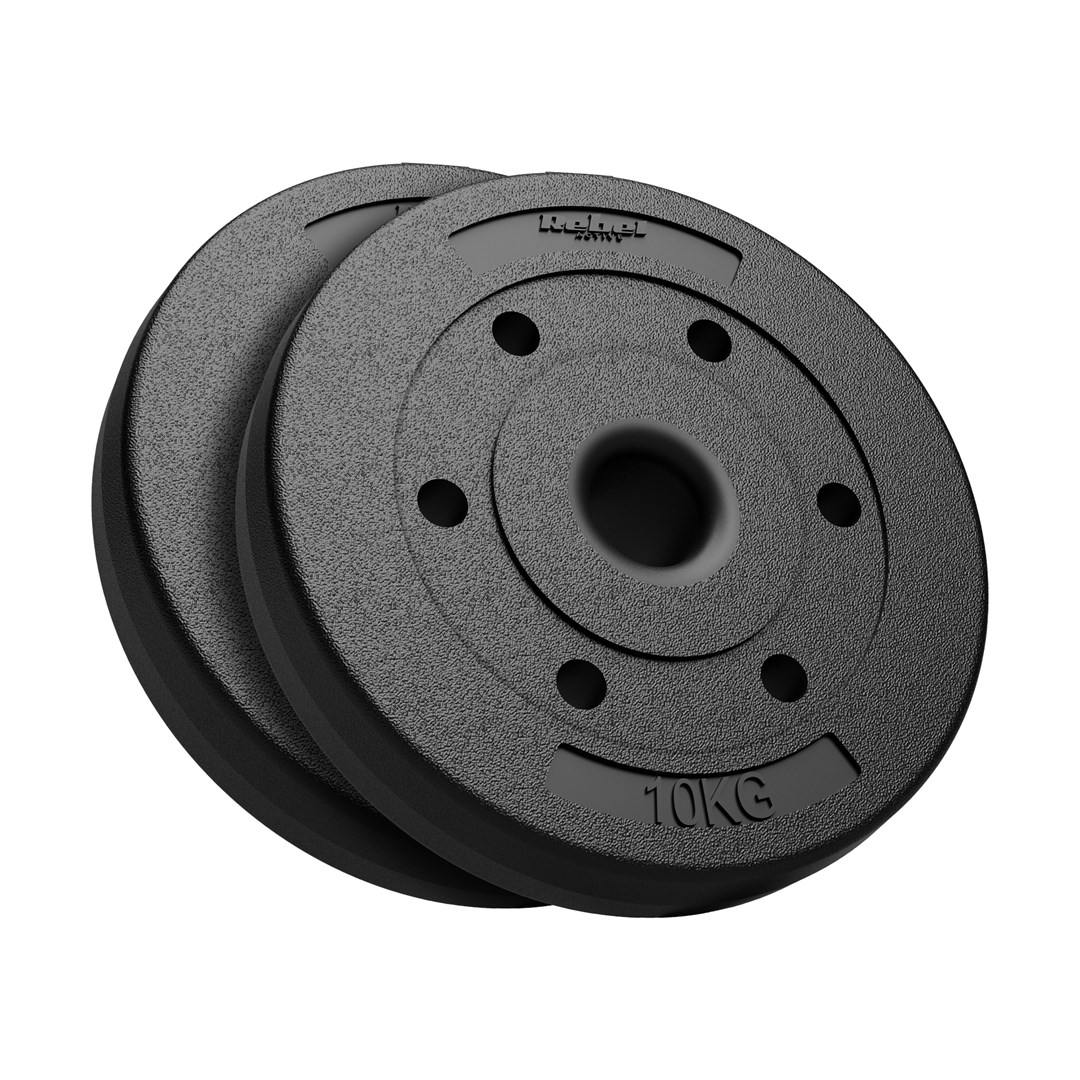 Rebel Bituminous Weight Set 2x10kg, 51mm