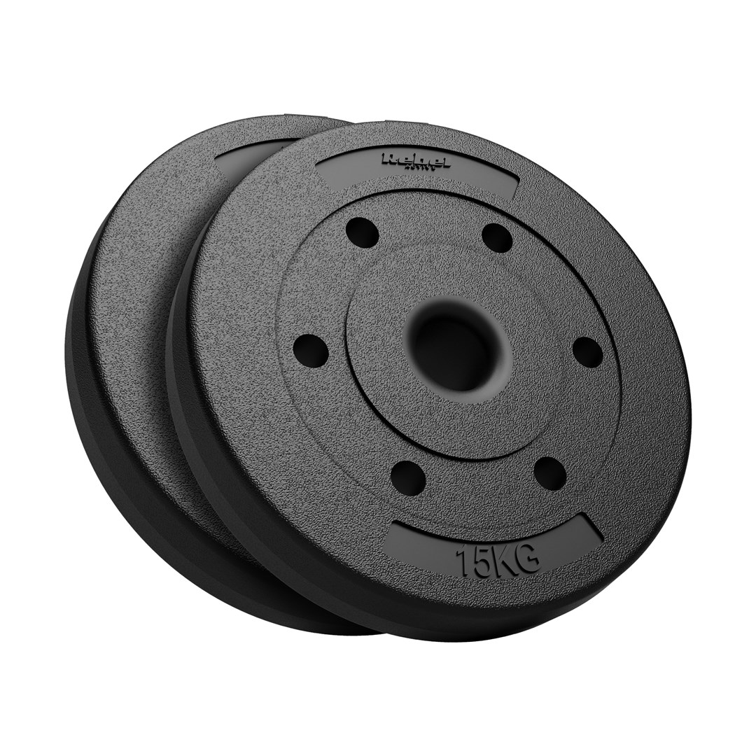 Rebel Bituminous Weight Set 2x15kg, 51mm