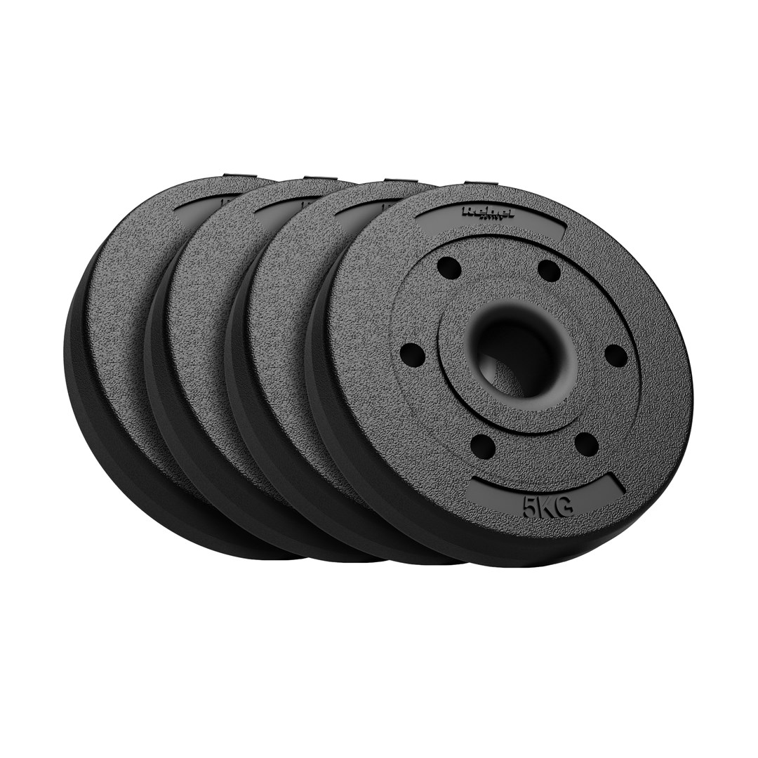 Rebel Bituminous Weight Set 4x5kg, 51mm