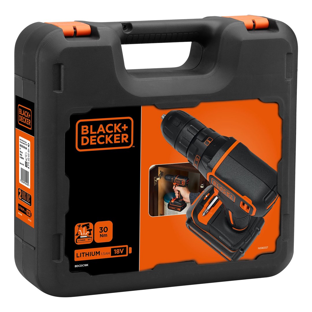 Black&Decker Black & Decker BDCDC18K-QW bor