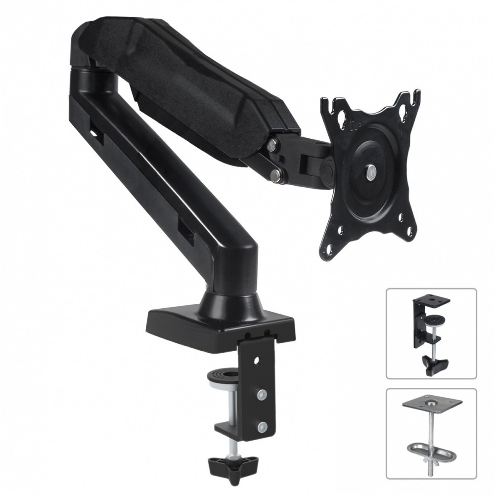 Maclean  Black Monitor Holder MC-860 |